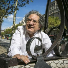 El escritor argentino en su visita a Barcelona en el 2013.-JOAN PUIG
