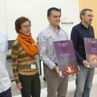 Alberto Labarga, Aurora Martín, Ángel Carrancho, Rodrigo Alonso y Carlos Díez.-ECB