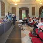 Imagen de la presentación de ayer en la sala Polisón del Teatro Principal.-ISRAEL L. MURILLO