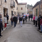 Vecinos de Sotillo de la Ribera protestan por la Sanidad Rural. ECB