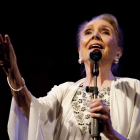 María Dolores Pradera, en un concierto en el Palau de la Música, en el 2010-ARCHIVO