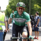 Carlos Barbero con el maillot del Caja Rural.-