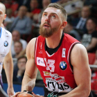 Gailius, durante un partido de la pasada temporada.-BC.LRYTAS.LT