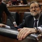 El presidente del Gobierno en funciones, Mariano Rajoy, en el Congreso de los Diputados.-AGUSTÍN CATALÁN