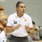 Sergio Scariolo se dirige a sus jugadores.-SANTI OTERO