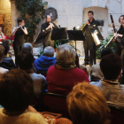 Castilfalé viajó hasta sus años dorados con el quinteto de viento de la Orquesta Sinfónica de Burgos.-Israel L. Murillo