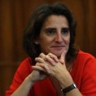 La ministra para la Transición Ecológica, Teresa Ribera.-DAVID CASTRO