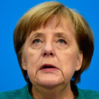 La cancillera Angela Merkel el pasado 7 de febrero.-TOBIAS SCHWARZ / AFP