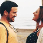 Alberto Garzón junto a su esposa, Anna Ruiz, durante el embarazo.-