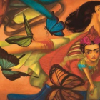 Ilustración de 'Frida', el nuevo libro ilustrado de Benjamin Lacombe y Sébastien Perez.-