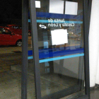 Las puertas de San Agustín rotas a patadas por un usuario que exigía medicación.-ECB
