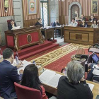 Un momento del Pleno celebrado ayer en el Ayuntamiento de Burgos.-SANTI OTERO