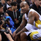 Marbury, en su último partido como jugador profesional del baloncesto.-EL PERIÓDICO