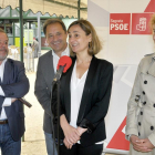 La secretaria de Empleo de la Comisión Ejecutiva Federal y portavoz de la Comisión de Empleo en la Cámara Baja, María Luz Rodríguez, presenta un un plan de choque para el empleo e inserción laboral en Segovia.-ICAL