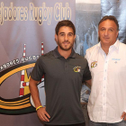 Tomás Rocamán y Marcelo Chorny fueron presentados ayer como jugador y entrenador del UBU Colina Clinic-Israel L. Murillo