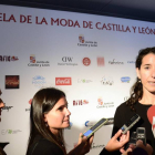 La directora general de Comercio y Consumo, Irene Núñez asistió a la jornada inaugural de la XVIII Pasarela de la Moda de Castilla y León-Ical