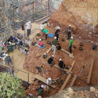 Las excavaciones en el nivel TD-10 de Dolina han sido muy fructíferas, mostrando diferentes modos de vida en el mismo espacio, y es la imagen de Atapuerca.-RAÚL G. OCHOA