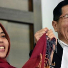 Siti Aisyah, liberada tras quedar libre de cargos por matar al hermanastro de Kim Jong-un.-REUTERS