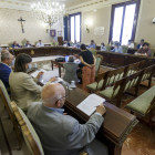 Instante del Pleno de la Diputación de Burgos de junio. SANTI OTERO