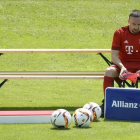 El francés Ribery, en un entrenamiento del Bayern.-