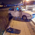 Imagen del vehículo accidentado.-POLICÍA LOCAL