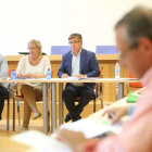 El gerente regional de Salud de la Junta, Rafael López Iglesias, se reúne con la mesa sectorial de los profesionales del sistema público de Salud de Castilla y León-ICAL