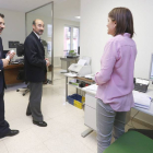 El subdelegado del Gobierno visita las nuevas instalaciones de la Gerencia de Justicia.-RAUL G. OCHOA