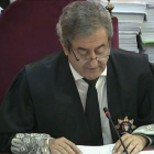 El fiscal Javier Zaragoza defiende que juicio del procés es en defensa de la democracia.-EUROPA PRESS