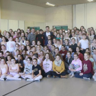 El director del  Ballet Nacional de España, Antonio Najarro, a la sede burgalesa de la Escuela Profesional de Danza de Castilla y León.-Raúl Ochoa