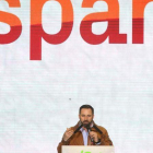 Abascal (Vox) desprecia el debate de los cuatro jinetes del Apocalipsis.-DAVID CASTRO