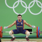 Josué Brachi, en plena actuación.-REUTERS / STOYAN NENOV