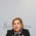 La vicepresidenta y portavoz de la Junta de Castilla y León, Rosa Valdeón, comparece en rueda de prensa tras la reunión del Consejo de Gobierno-ICAL