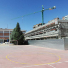 Los dos edificios del Colegio Antonio Machado estarán conectados.-ISRAEL L. MURILLO