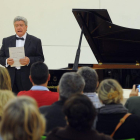El arandino Antonio Baciero protagonizó el concierto con Cabezón y Bach en el repertorio.-Israel L. Murillo