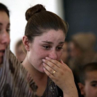 Una joven yazidí, comunidad considerada hereje por el Estado Islámico.-