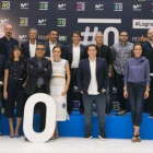 Los profesionales del canal #0 de Movistar+ para la temporada 2016-2017 posa en el Festival de Televisión de Vitoria.-MOVISTAR+