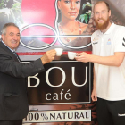 Thomas Schreiner fue ayer presentado oficialmente como jugador del San Pablo Burgos-Israel L. Murillo