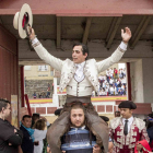 Gran actuación del burgalés en la cita medinesa.-R. V.