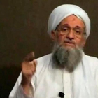 El líder de Al Qaeda, Ayman al Zauahiri, en un mensaje en vídeo del 2011.-