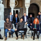 El equipo de la serie La peste, una producción original de Movistar+.-MOVISTAR+