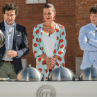 El jurado de Masterchef en la prueba de exteriores de la gran final de su sexta edición.-