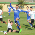 Lance del partido disputado en Pallafría en la primera vuelta.-ISRAEL L. MURILLO