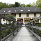 La pensión de Baviera donde se encontraron tres cadáveres el pasado sábado.-AP