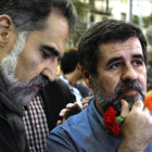 Jordi Cuixart y Jordi Sànchez, en el documental de TV-3 20-S.-EL PERIÓDICO