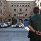 Fuertes medidas de seguridad en la audiencia de Salamanca por la declaración de Amancio García Carro, 'El Rubio'-Ical