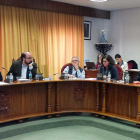 Imagen del Pleno extraordinario celebrado ayer en Aranda de Duero.-L. V.