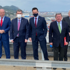 Imagen del encuentro en el Puerto de Bilbao. ECB