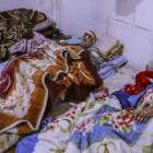 Heridos en un hospital de Duma, en Guta.-AFP / MOHAMMED BADRA