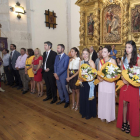 Un momento de la celebración presidida por la alcaldesa (centro)-ICAL