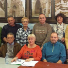 Las siete asociaciones de vecinos de Aranda llevan años reivindicando unidas y vuelven a hacerlo por el hospital.-L. V.